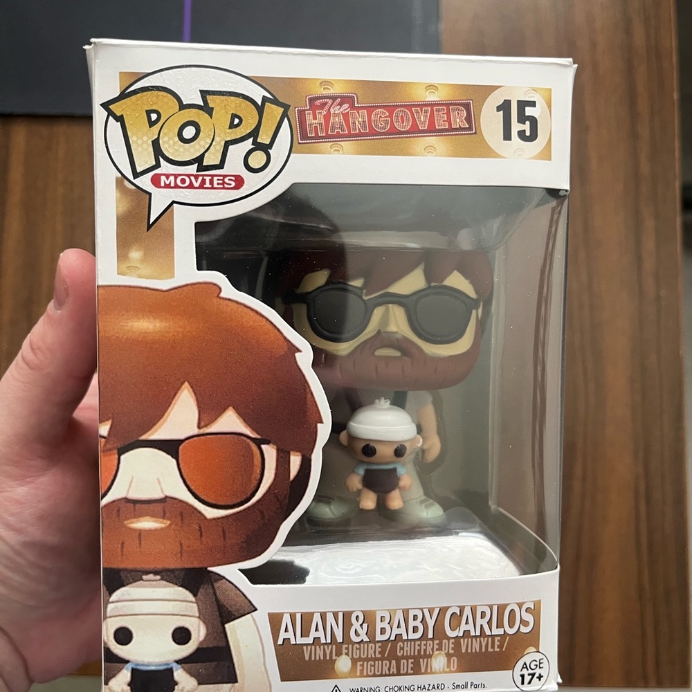 Funko Pop Movies Alan & Baby Carlos Figure